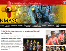 Tablet Screenshot of nmasc.org